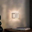 SIGOR battery table lamp NUTALIS MINI 8X8CM cube shape, CCT Switch, with touch dimmer, with charger, with wall mount IP54