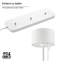 SIGOR battery table lamp VELUNA up / down, CCT Switch, set of 3, with touch dimmer IP44, snow white dimmable