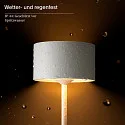 SIGOR battery table lamp VELUNA up / down, CCT Switch, set of 3, with touch dimmer IP44, snow white dimmable