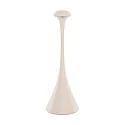 battery table lamp NUDROP CCT Switch, with touch dimmer IP54, dune beige dimmable