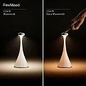 SIGOR battery table lamp NUDROP MINI CCT Switch, with touch dimmer IP54, snow white dimmable
