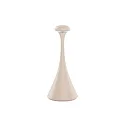 battery table lamp NUDROP MINI CCT Switch, with touch dimmer IP54, dune beige dimmable
