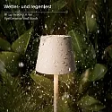 SIGOR battery table lamp NUINDIE POCKET USB-C up / down, with USB connection, CCT Switch, with touch dimmer IP54, dune beige dimmable