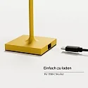 SIGOR Lámpara de mesa a pilas NUINDIE POCKET USB-C Arriba-Abajo, con conexión USB, CCT Switch, con regulador táctil IP54