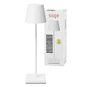 SIGOR battery table lamp NUINDIE USB-C up / down, with USB connection, CCT Switch, with touch dimmer IP54, snow white dimmable