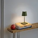 SIGOR Lámpara de mesa a pilas NUINDIE MINI USB-C Arriba-Abajo, con conexión USB, CCT Switch, con regulador táctil IP54