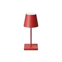 battery table lamp NUINDIE MINI USB-C up / down, with USB connection, CCT Switch, with touch dimmer IP54, fire red dimmable