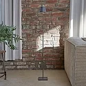 battery floor lamp NUINDIE USB-C up / down, with USB connection, CCT Switch, with touch dimmer IP54, graphite grey dimmable