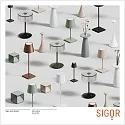 SIGOR battery floor lamp NUINDIE USB-C up / down, with USB connection, CCT Switch, with touch dimmer IP54, snow white dimmable