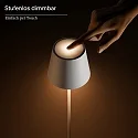 SIGOR battery floor lamp NUINDIE USB-C up / down, with USB connection, CCT Switch, with touch dimmer IP54, snow white dimmable
