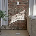 SIGOR battery floor lamp NUINDIE USB-C up / down, with USB connection, CCT Switch, with touch dimmer IP54, snow white dimmable
