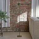 SIGOR battery floor lamp NUINDIE USB-C up / down, with USB connection, CCT Switch, with touch dimmer IP54, pine green dimmable