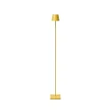battery floor lamp NUINDIE USB-C up / down, with USB connection, CCT Switch, with touch dimmer IP54, sunny yellow dimmable