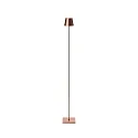 battery floor lamp NUINDIE USB-C up / down, with USB connection, CCT Switch, with touch dimmer IP54, bronze dimmable