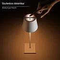 SIGOR battery table lamp NUINDIE TANGO with USB connection, CCT Switch, with touch dimmer, magnetic mounting IP20, snow white dimmable