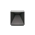 battery table lamp NUTALIS 10X10CM cube shape, CCT Switch, with touch dimmer, with charger IP54, graphite grey dimmable
