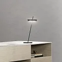 Lámpara de mesa a pilas MAHINA USB-C (L) CCT Switch, con regulador táctil IP20, negro regulable