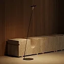 SIGOR battery floor lamp MAHINA USB-C (L) CCT Switch, with touch dimmer IP20, black dimmable