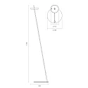 SIGOR battery floor lamp MAHINA USB-C (L) CCT Switch, with touch dimmer IP20, white dimmable