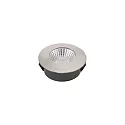 recessed luminaire DILED 60 flat, rigid, Dim-To-Warm IP30, steel dimmable 5W 300lm 2100-2700K 36° 36° CRI 95