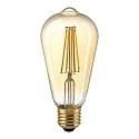 Bombillas Edison en forma de pera FILAMENT Edison regulable E27 7W 720lm 2500K 330° CRI 80 regulable