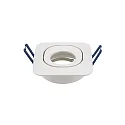Luminaria empotrable giratorio GU5,3 IP20, blanco