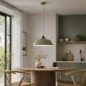pendant luminaire NOVÉ half round E27 IP20