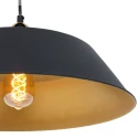 Mexlite Mexlite Pendant luminaire NOVÉ, 1 flame, black