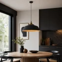 Mexlite Mexlite Pendant luminaire NOVÉ, 1 flame, black
