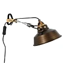 Mexlite Luminaria de pared NOVE E27 IP20, regulable