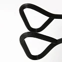 Mexlite Luminaria de pared NOVÉ giratorio, inclinable E27 IP20, verde, negro regulable