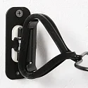 Mexlite Luminaria de pared NOVÉ giratorio, inclinable E27 IP20, verde, negro regulable