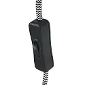 Mexlite Luminaria de pared NOVÉ giratorio, inclinable E27 IP20, verde, negro regulable