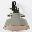 Mexlite Luminaria de pared NOVÉ giratorio, inclinable E27 IP20, verde, negro regulable
