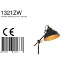 Mexlite Mexlite Table lamp NOVÉ, 1 flame, black