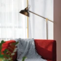 Mexlite floor lamp NOVE 1 flame E27 IP20, bronze dimmable