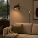 Mexlite floor lamp NOVE 1 flame E27 IP20, bronze dimmable