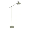 Mexlite Luminaria de pedestal NOVÉ giratorio, inclinable E27 IP20, verde regulable