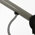 Mexlite floor lamp NOVÉ rotatable, tiltable E27 IP20, green dimmable