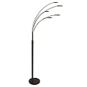 Mexlite Luminaria de pedestal SYNNA IP20, regulable