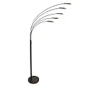Mexlite Luminaria de pedestal SYNNA IP20, regulable
