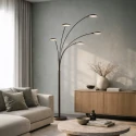 Mexlite Luminaria de pedestal SYNNA IP20, regulable