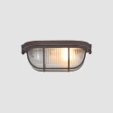 Mexlite Mexlite Ceiling luminaire LISANNE, 1 flame, brown