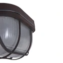 Mexlite Mexlite Ceiling luminaire LISANNE, 1 flame, brown