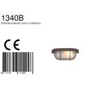 Mexlite Mexlite Ceiling luminaire LISANNE, 1 flame, brown