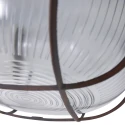 Mexlite Mexlite Ceiling luminaire LISANNE, 1 flame, brown