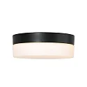 Steinhauer Wall and ceiling luminaire CEILING AND WALL Bathroom luminaire, 1 flame, glass 24 cm, silver