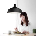 Mexlite Mexlite Pendant luminaire BLACKMOON, 1 flame, black