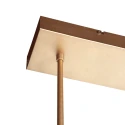 Steinhauer Luminaria colgante ZELENA de 3 llamas IP20, dorado regulable