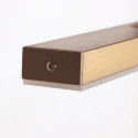 Steinhauer Luminaria colgante ZELENA de 3 llamas IP20, dorado regulable